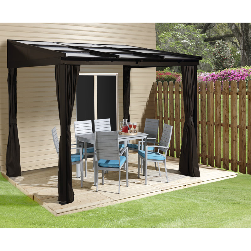 Sojag Sutton 12 Ft. W x 10 Ft. D Aluminum Patio Gazebo Wayfair.ca